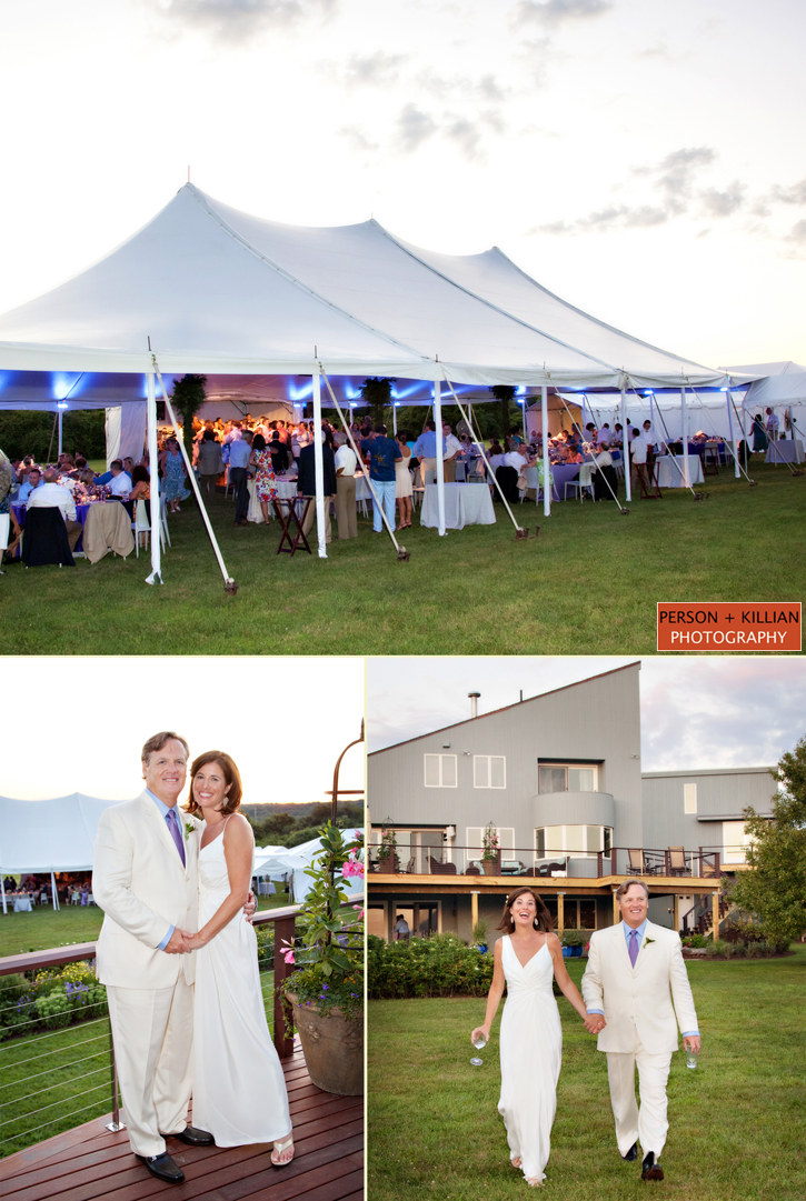 Rhode Island Tented Wedding Reception