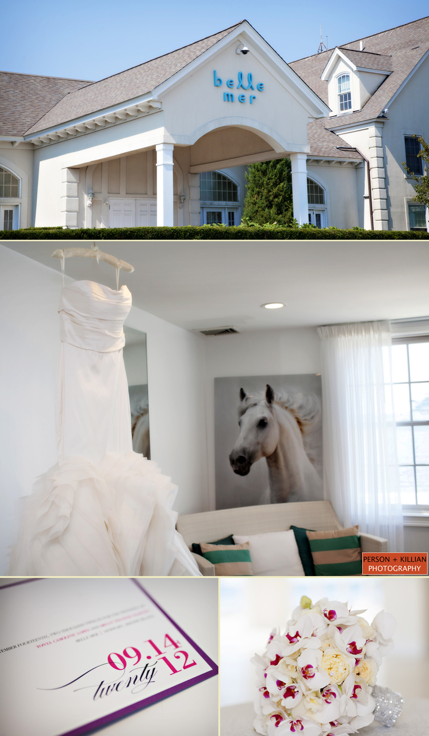 Belle Mer Wedding, Newport RI