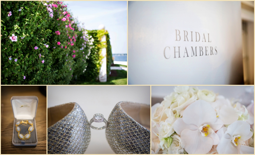 Belle Mer Newport Wedding Bridal Details