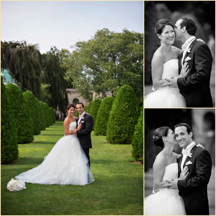 The Elms Bellevue Avenue Wedding Photography Newport Rhode Island