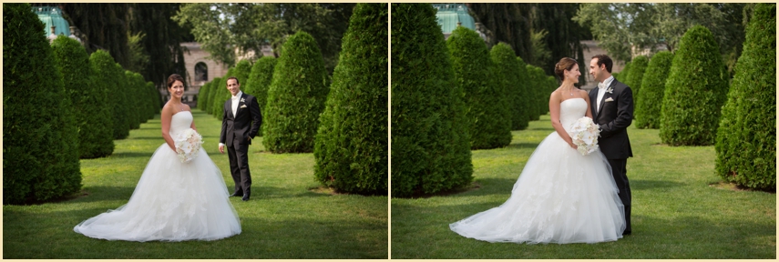 Wedding Photography at The Elms Bellevue Avenue Newport