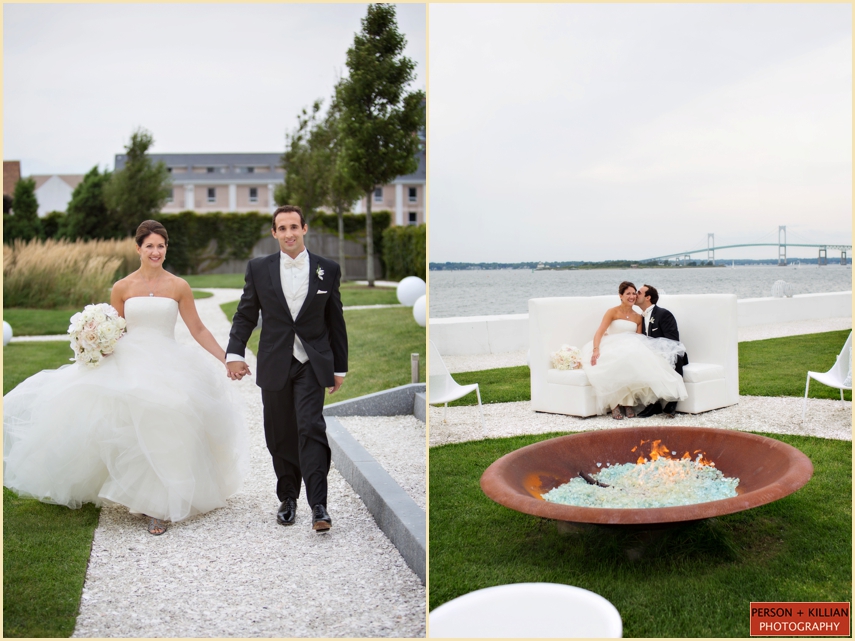 Elegant Belle Mer Newport Wedding Photography