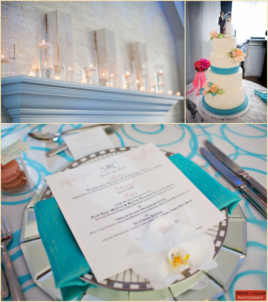 Belle Mer Newport Wedding Cake And Menu