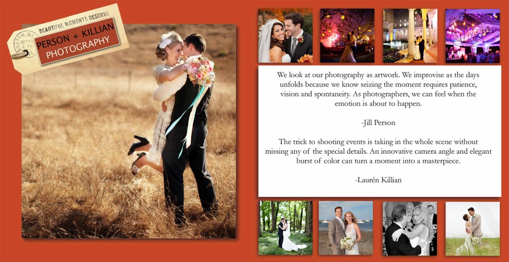 About PersonKillian Photography Boston