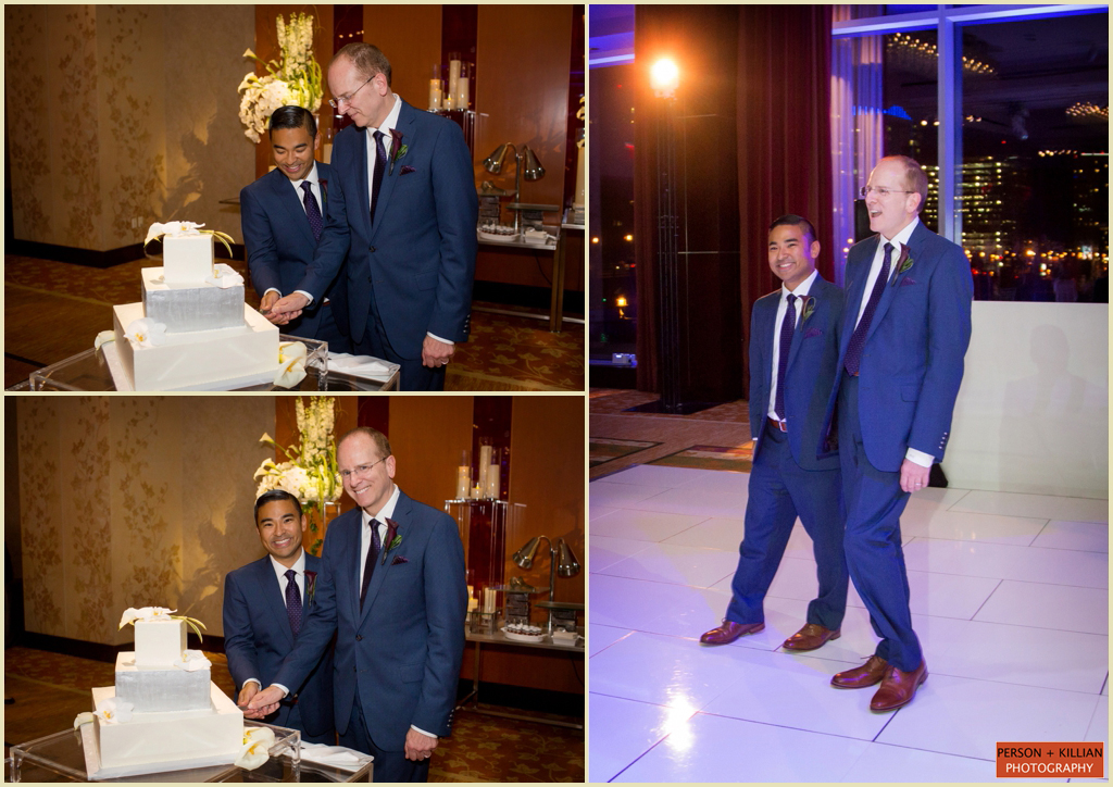 Cake Cutting Wedding Photography