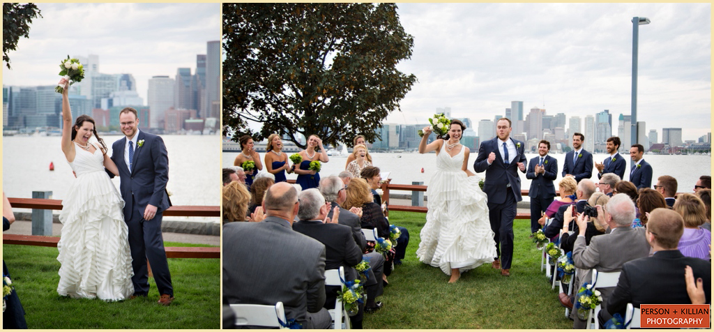 Boston Harbor Oceanside Wedding Celebration 