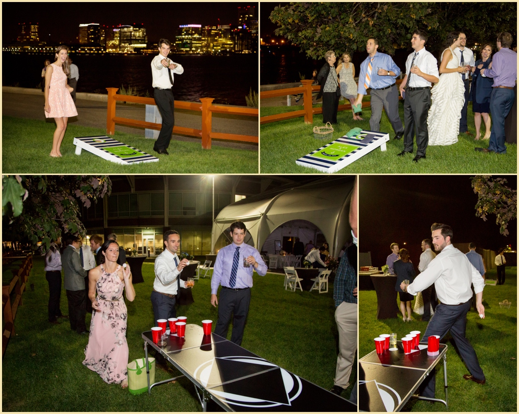 Boston Harbor Wedding Fun 