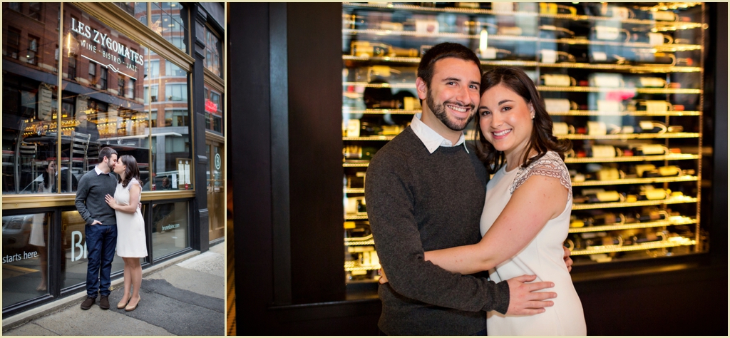 Downtown Boston Engagement Photography