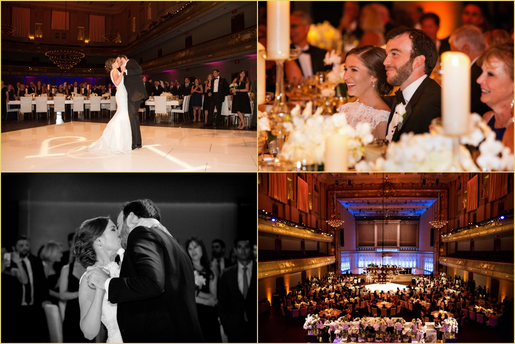 Boston Symphony Hall Wedding with Rafanelli Events