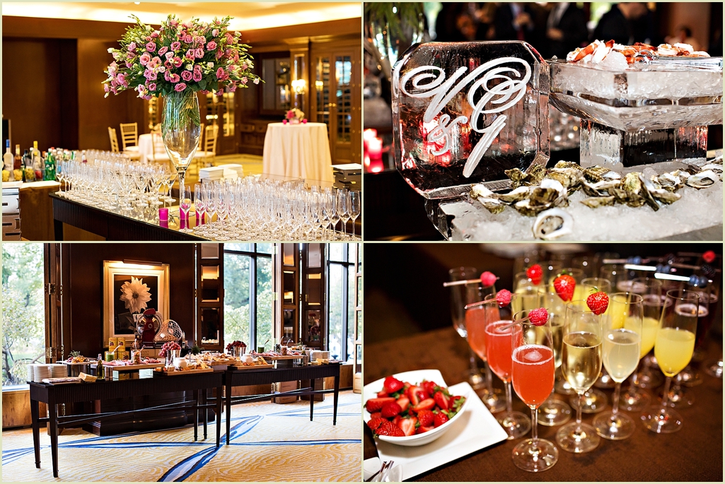 Four Seasons Boston Wedding Cocktail Hour 