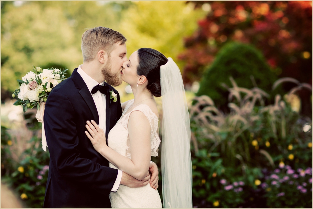 Boston Fall Wedding Public Garden 