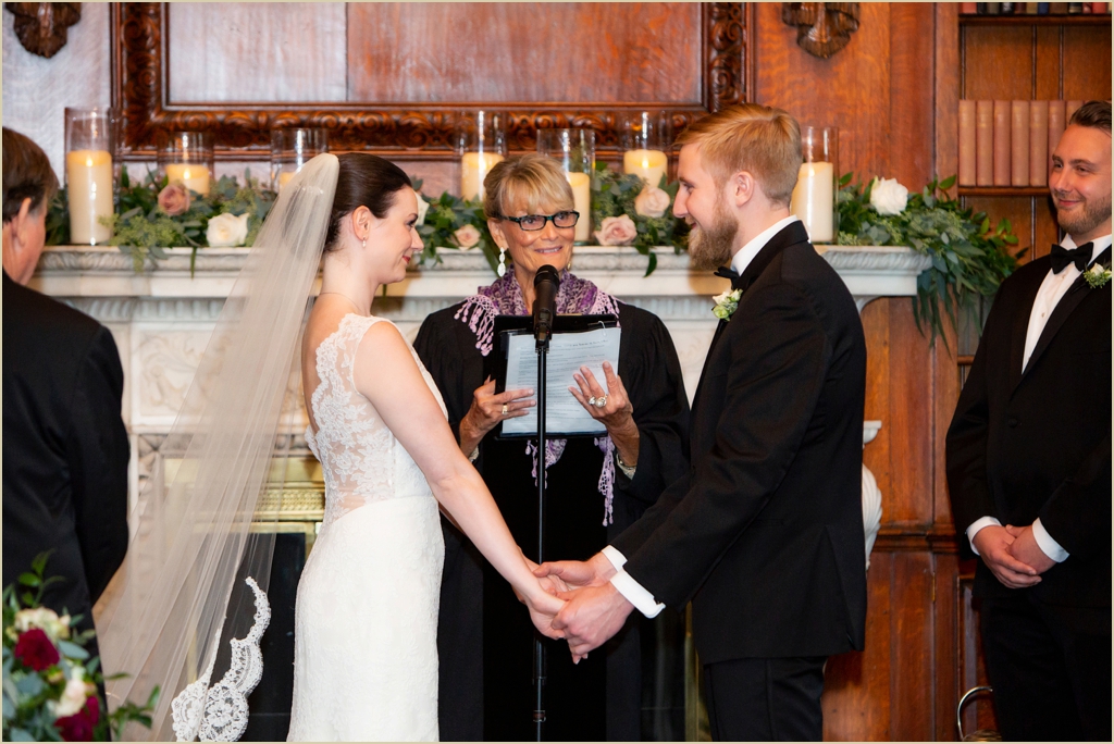 Hampshire House Boston Wedding Ceremony 