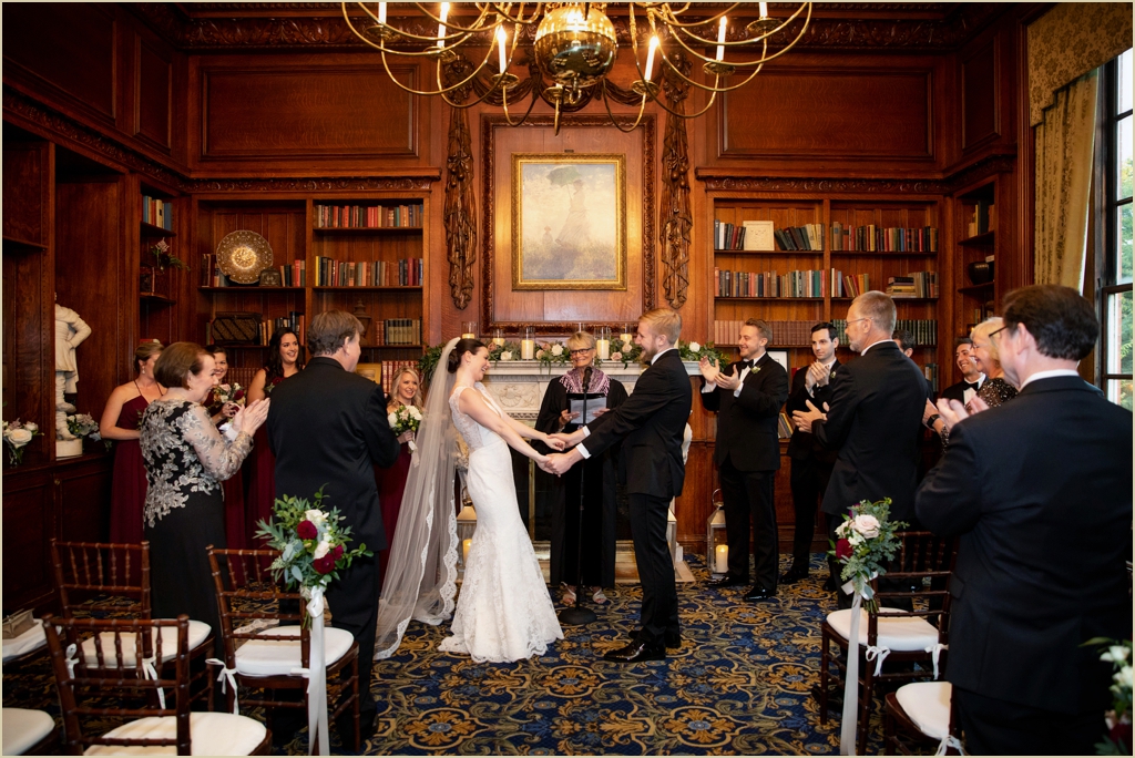 Fall Wedding Boston Hampshire House 