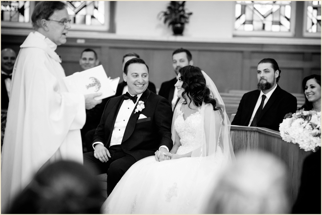Winter Wedding Ceremony Boston Winchester