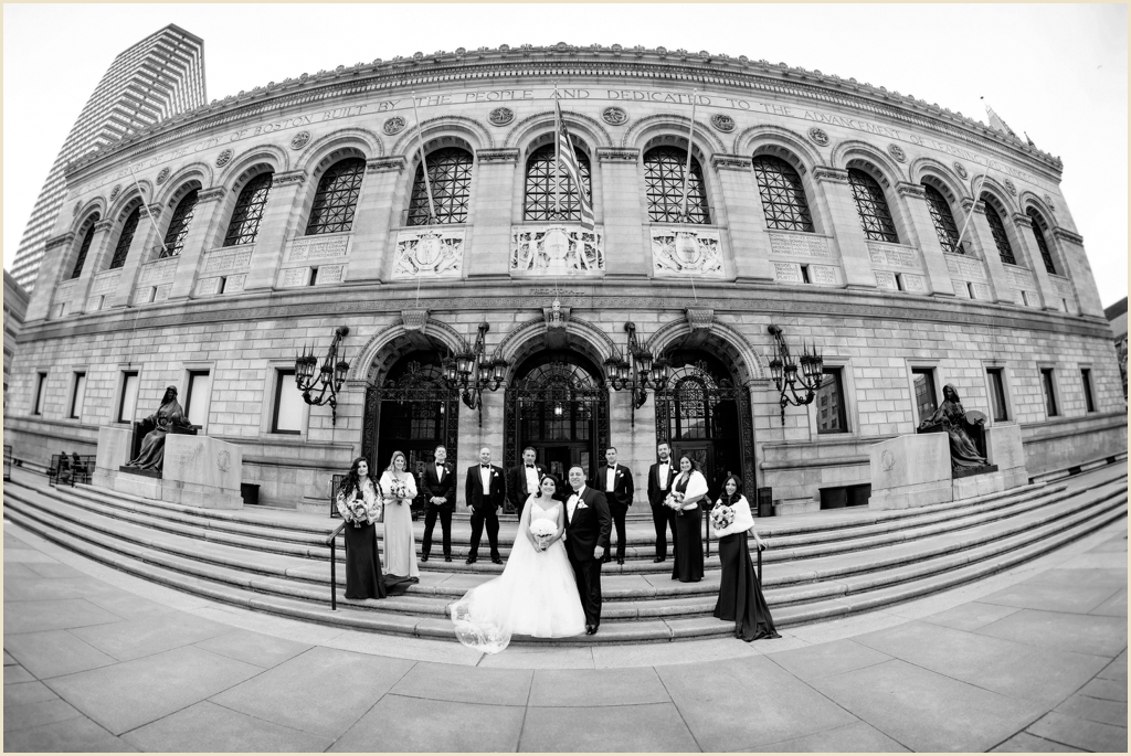 Boston Public Library Copley Square Wedding