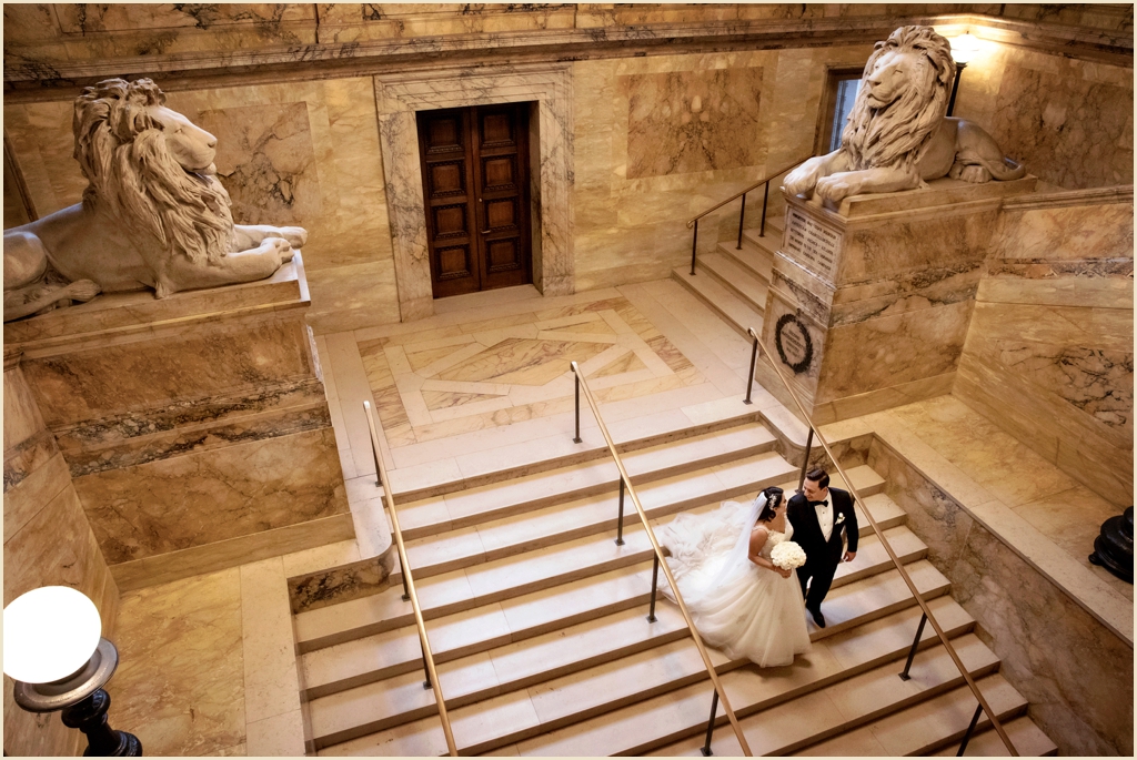 Boston Public Library Wedding Photography