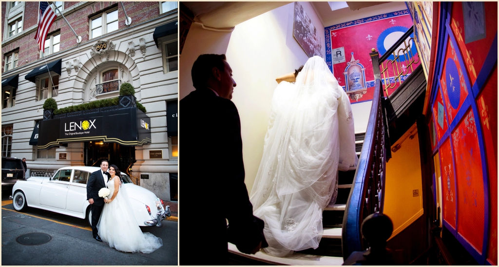 Lenox Hotel Boston Winter Wedding