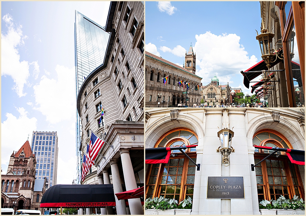 Boston Summer Wedding Copley Square 