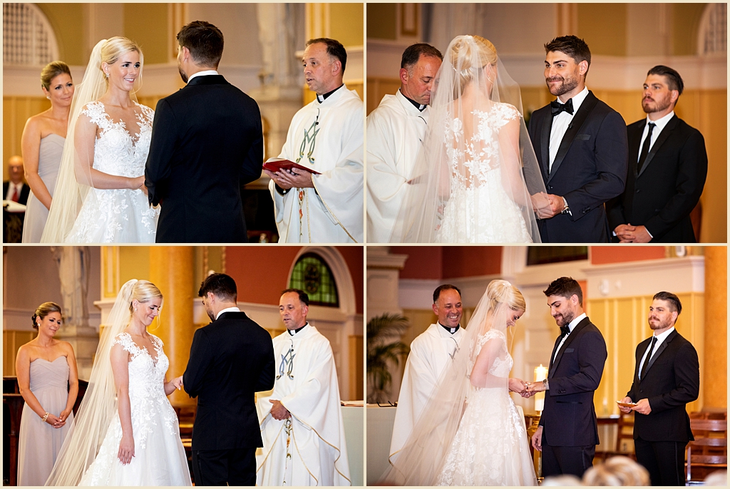 St Cecilia Boston Catholic Wedding 