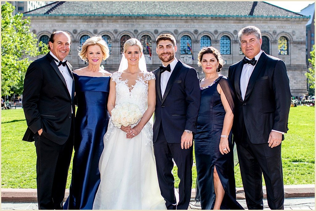 Boston Copley Square wedding photography 