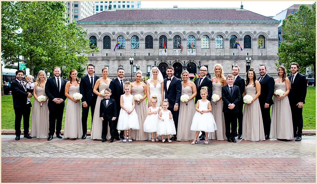 Fairmont Copley Plaza Boston Copley Square wedding 