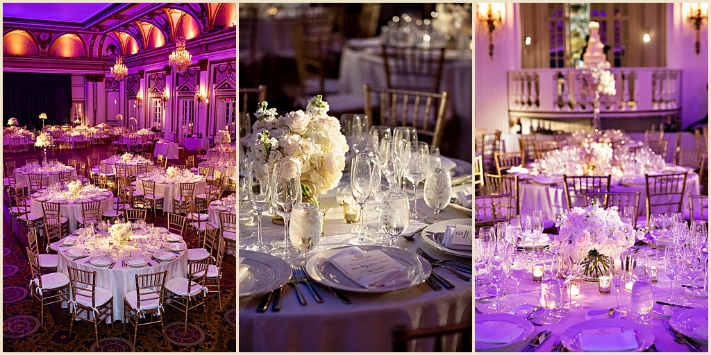 Classic chic wedding Fairmont Copley Plaza Boston 