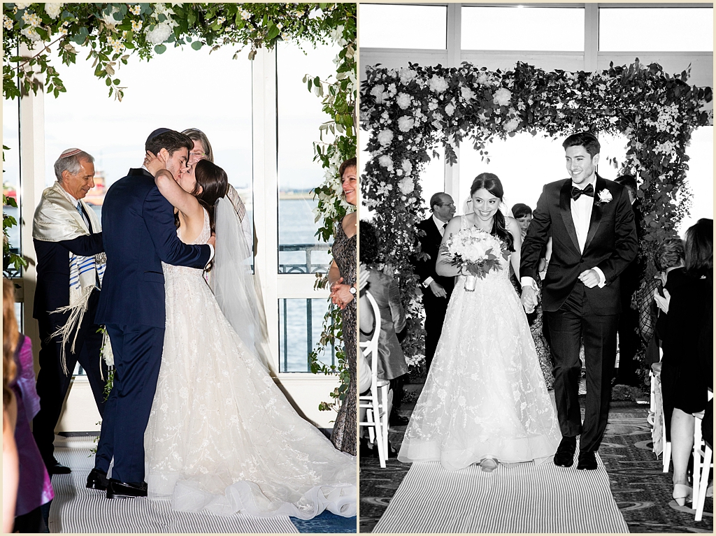 Ballroom Wedding Ceremony Boston Harbor Hotel