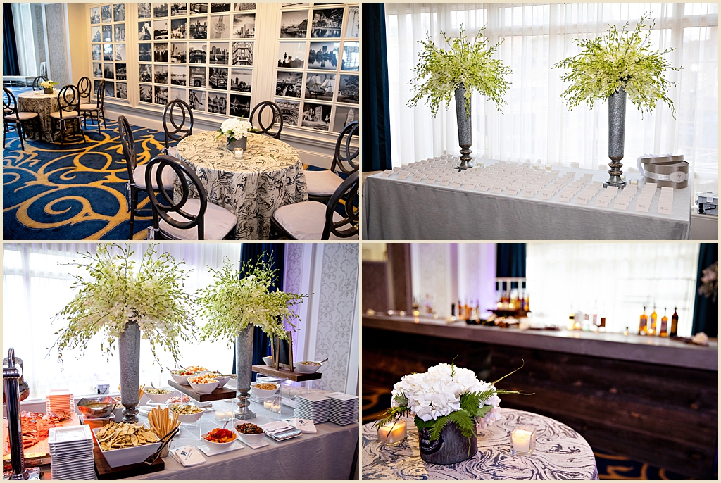 Boston Harbor Hotel Wharf Room Wedding 