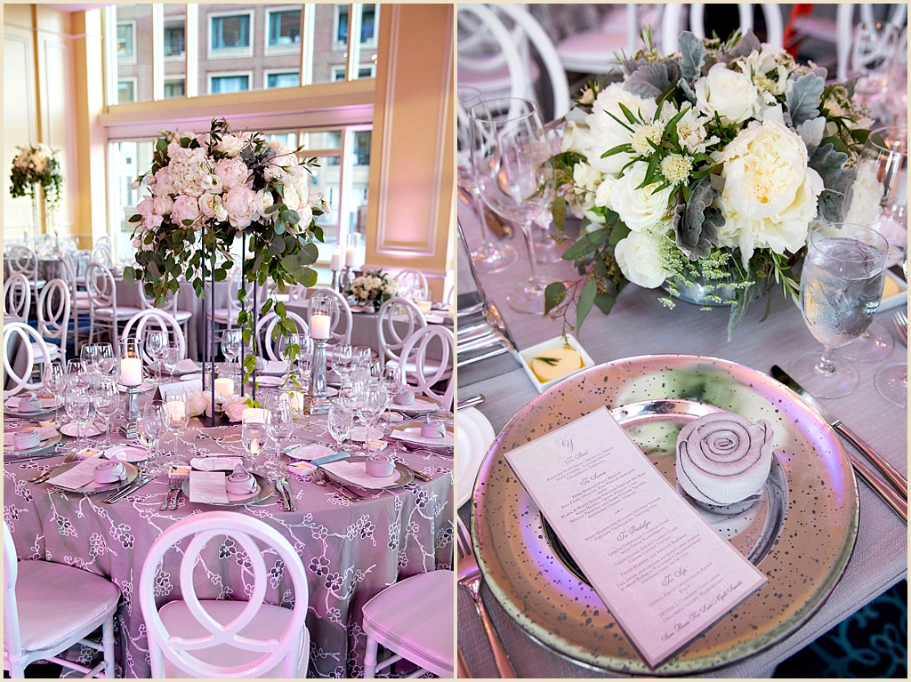 Summer Wedding Reception Boston Harbor Hotel