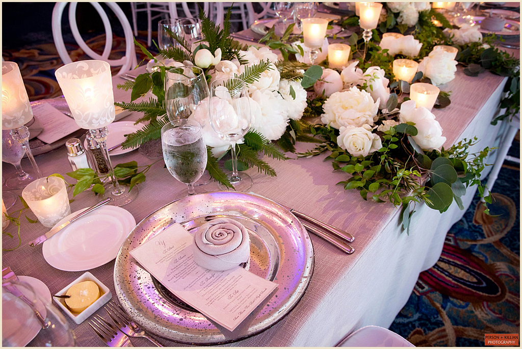 Boston Harbor Hotel Ballroom Wedding 