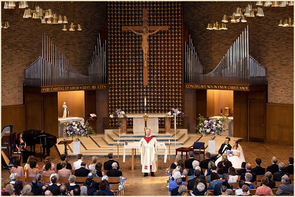Trinity Chapel Boston Wedding Ceremony