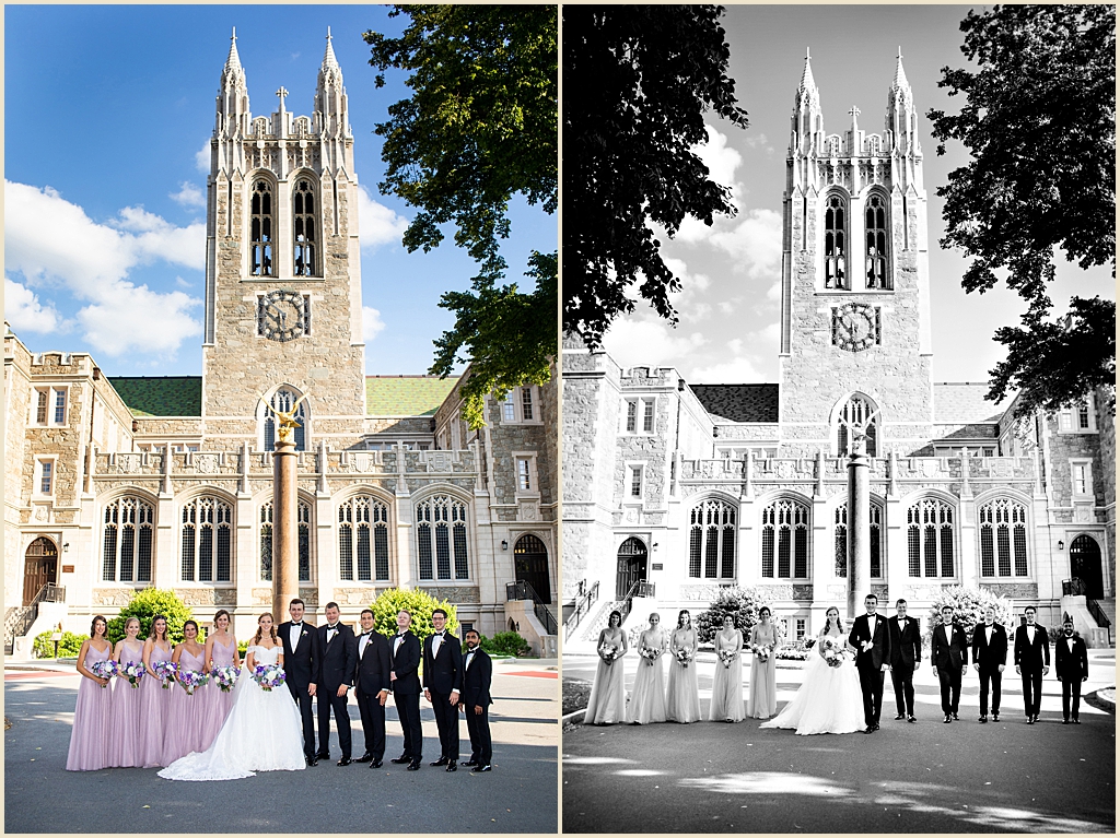 Boston College Wedding Trinity Chapel