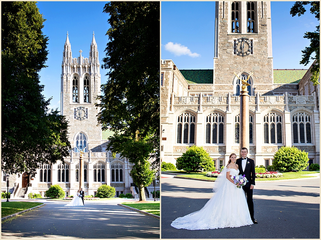 Trinity Chapel Boston College Wedding Photography
