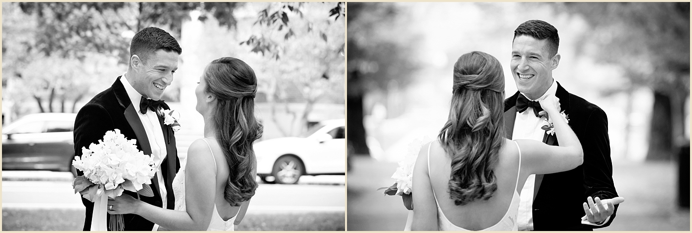 Fall Wedding Boston Commonwealth Avenue 