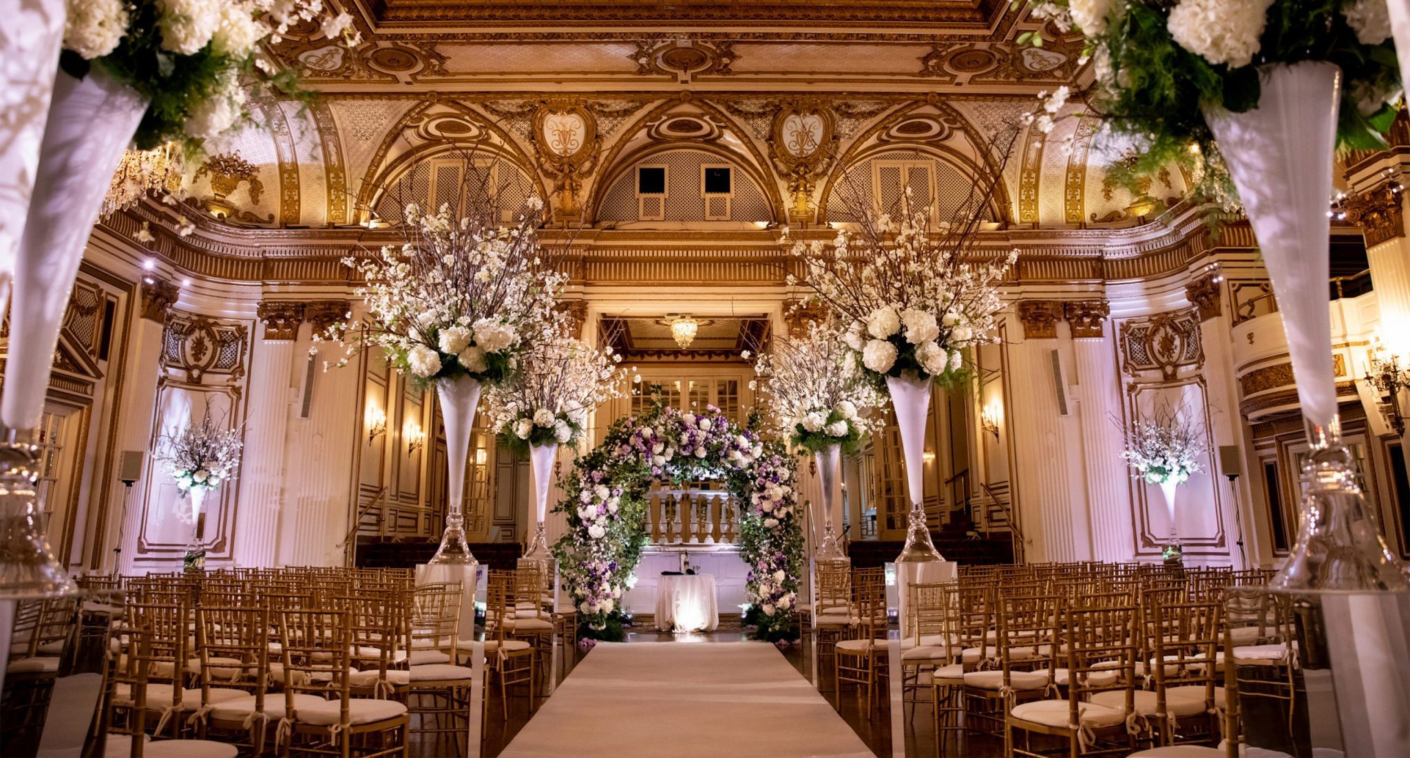 Photograph of Wedding Ceremony Setup